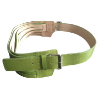 Marc Cain Belt Leather in Green