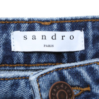Sandro Jeans aus Baumwolle in Blau