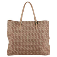 Fendi Tote bag in Tela in Beige