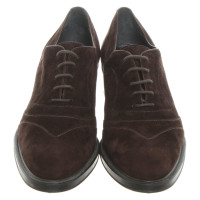 Tod's Lace-up shoes Suede in Brown