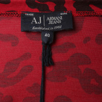 Armani Jeans T-Shirt mit Animalprint