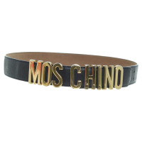 Moschino Belt with label application
