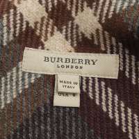 Burberry Patterned wool skirt