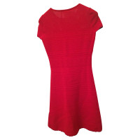 Hugo Boss Kleid aus Viskose in Rot