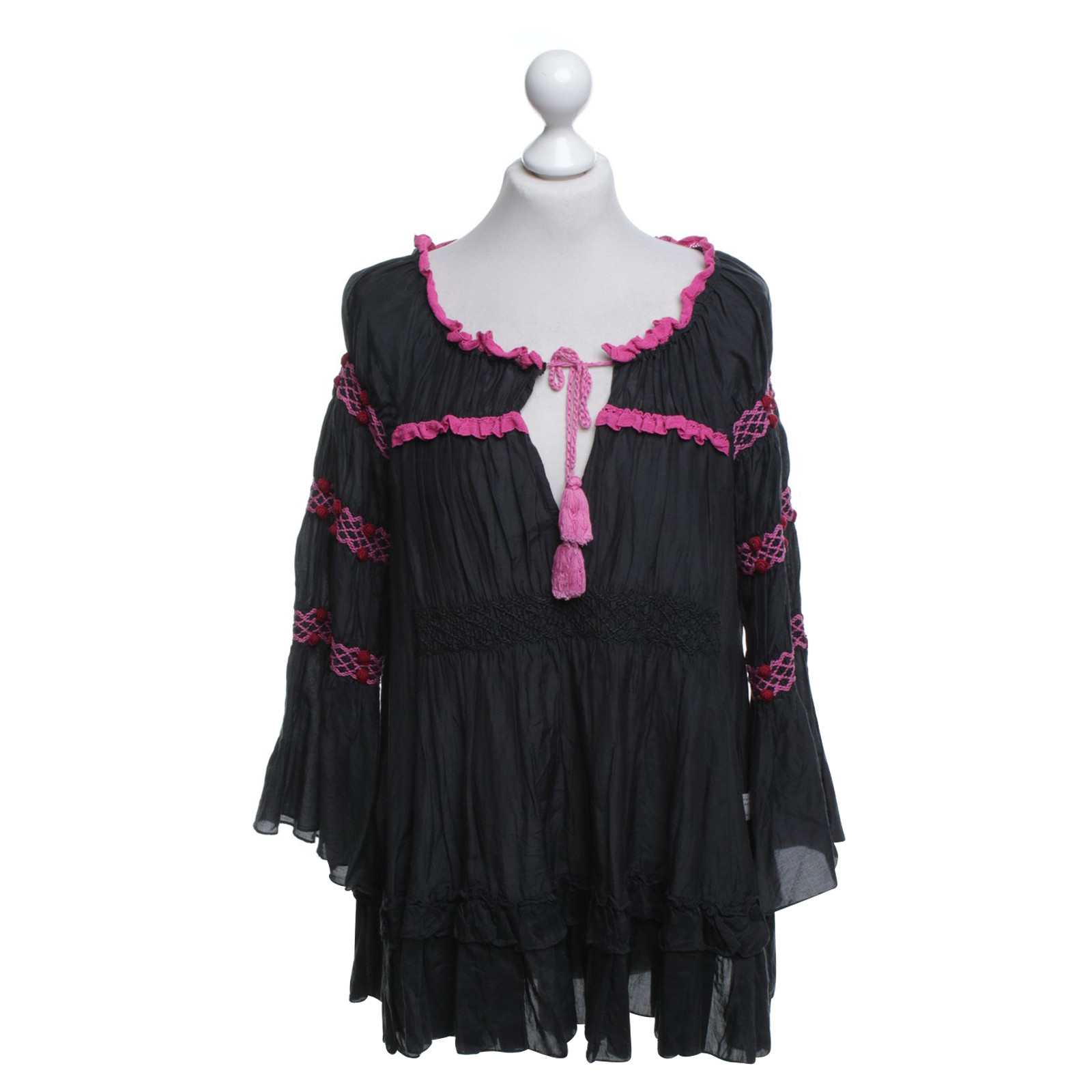 Odd Molly Bluse mit Details in Pink - Second Hand Odd Molly Bluse ...