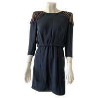 Tibi Dress Silk in Blue