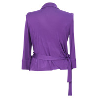 Hobbs Wrap shell in violet
