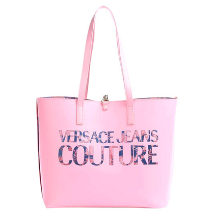Versace Sac de voyage en Rose/pink