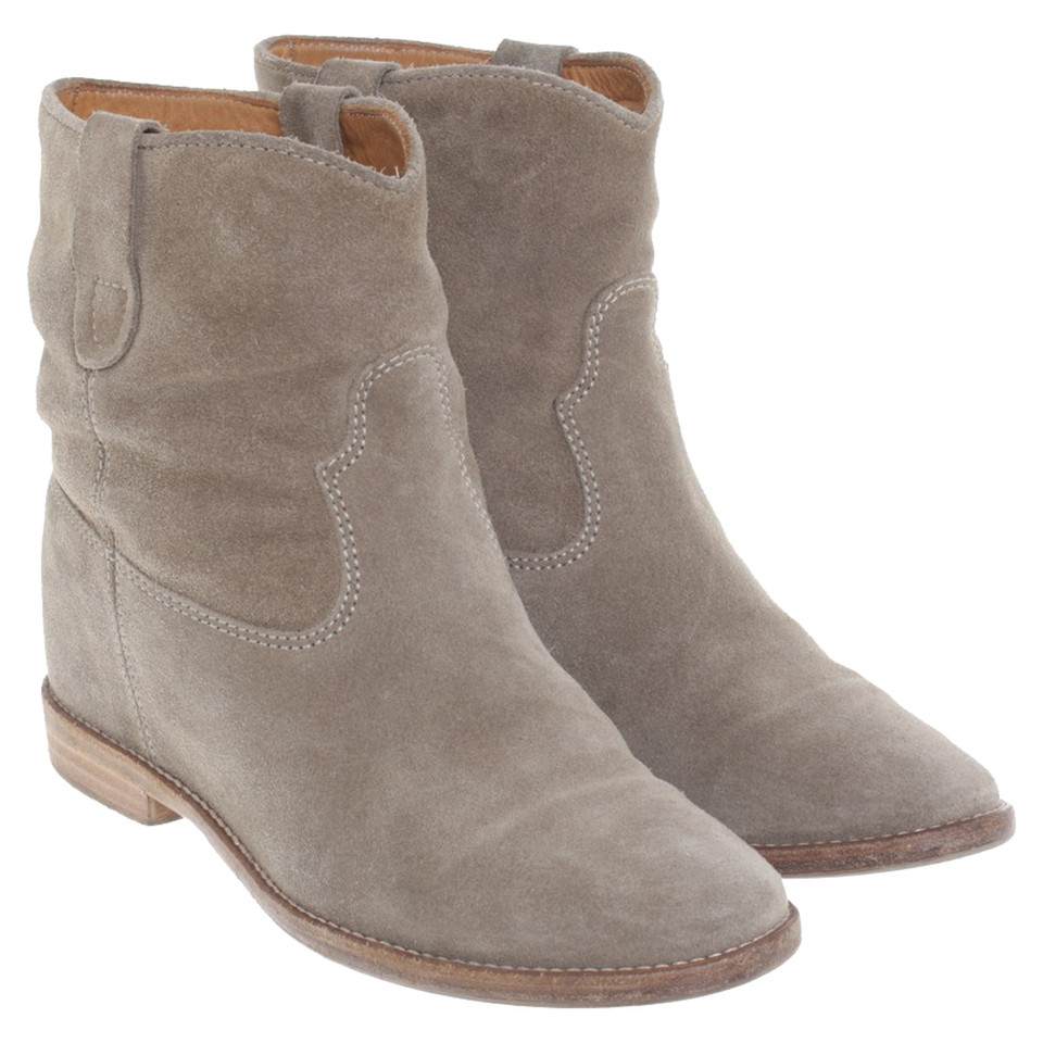 Isabel Marant Suede ankle boots in grey