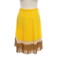 St. Emile Pleated skirt in tricolor