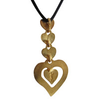Yves Saint Laurent Heart necklace.