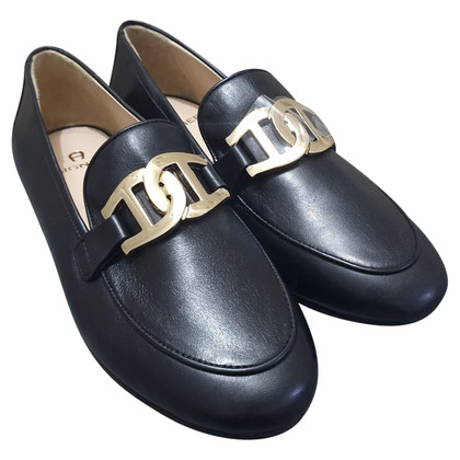 Aigner Slippers/Ballerinas Leather in Black