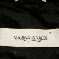 Marina Rinaldi Manteau en laine noire