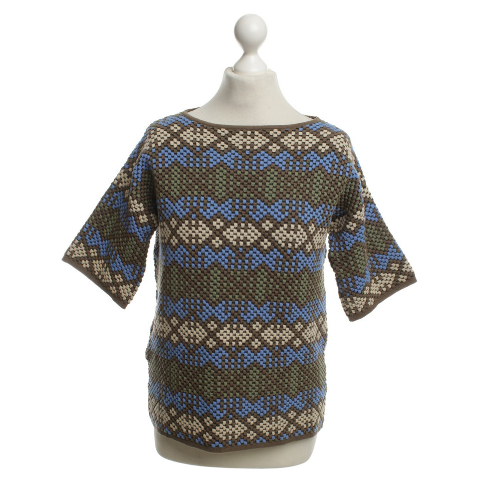 Stefanel Sweater with colorful patterns