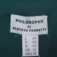 Philosophy Di Alberta Ferretti Maxi dress in petrol
