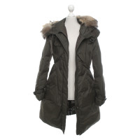 Moncler Jacke/Mantel in Khaki