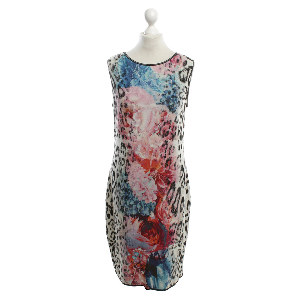 Marc Cain Knitted dress with floral print