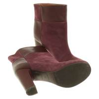 See By Chloé Ankle boots in burgundy