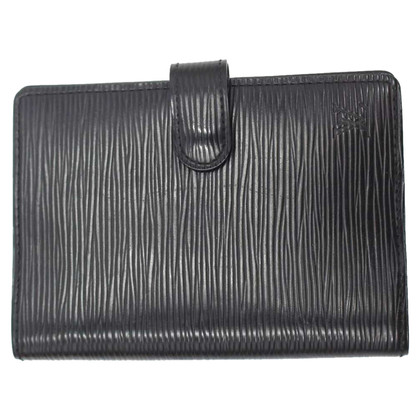 Louis Vuitton Agenda Fonctionnel PM 10cm Leather in Black