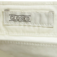 Closed Pantaloni "Pedal Stream" in bianco