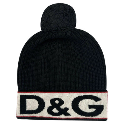 Dolce & Gabbana Hat/Cap Wool in Black