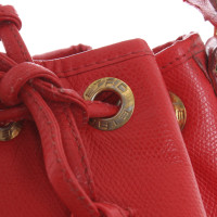 Etro Umhängetasche aus Leder in Rot