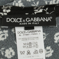 Dolce & Gabbana Blouse zwart-White