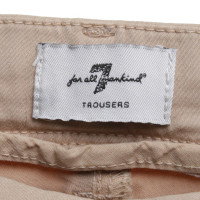 7 For All Mankind trousers in beige