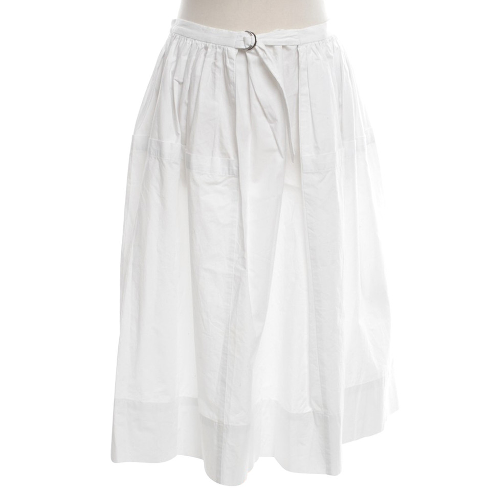 Tibi skirt in white