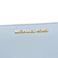 Michael Kors Portemonnee in lichtblauw