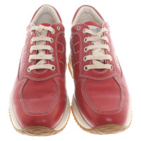 Hogan Sneakers in Rot/Creme