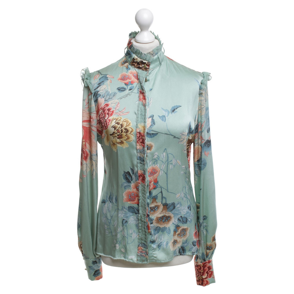 Roberto Cavalli Blouse with a floral pattern
