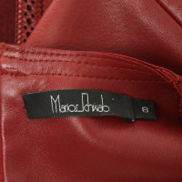 Andere Marke Marios Schwab - Kleid mit Leder