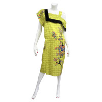 Vionnet Robe en Soie en Jaune