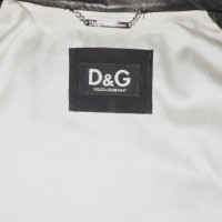 D&G giacca di pelle