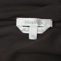 Max Mara Shirt in donkerbruin
