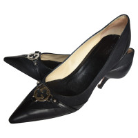 Gucci Pumps/Peeptoes Leer in Zwart