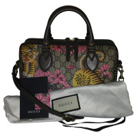 Gucci Handbag Canvas in Ochre