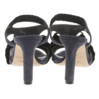 Hugo Boss Suede sandals with bow