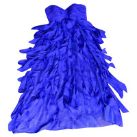 Badgley Mischka Dress Silk in Violet