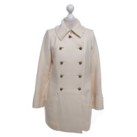 Chloé Coat in cream white