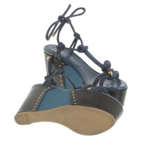 Sergio Rossi Wedges in blue