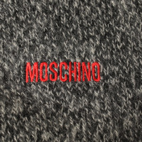 Moschino Grauer Schal