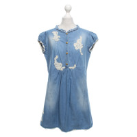 Ermanno Scervino Dress Cotton in Blue