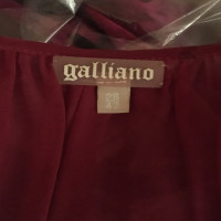John Galliano Top made of silk