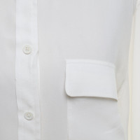 Equipment Zijden blouse in wit