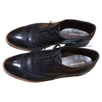 Bruno Magli Lace-up shoes Leather in Black