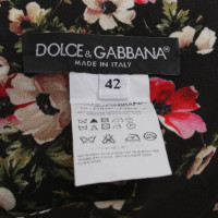 Dolce & Gabbana Oberteil mit floralem Muster