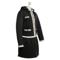 Moschino Love Coat in black / white