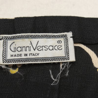 Versace Jacke/Mantel aus Leinen